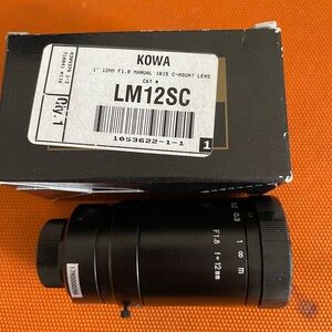 Kowa LM12SC  1" 12mm / F1.8 6MP SC Series